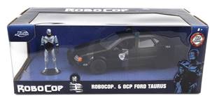  JADA - FORD USA - TAURUS LX DETROIT POLICE 1986 WITH ROBOCOP FIGURE