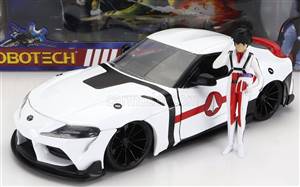  JADA - TOYOTA - SUPRA WITH RICK HUNTER FIGURE ROBOTECH 2020