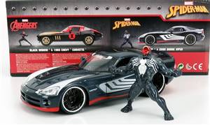  JADA - DODGE - VIPER SRT-10 COUPE 2008 WITH VENOM FIGURE