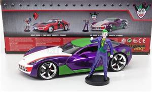  JADA - CHEVROLET - CORVETTE STINGRAY WITH JOKER FIGURE 2009