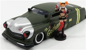  JADA - MERCURY - COUPE 1951 WITH HARLEY QUINN FIGURE