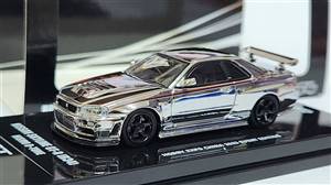 Nissan Skyline GT-R R34 Nismo R-Tune Chrome Silver