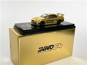 Nissan Skyline GT-R R34 Nismo R-Tune Chrome Gold