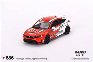 Honda Civic TYPE R 2023 Pace Car Red 