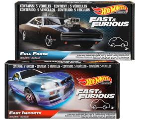 Hot Wheels Fast & Furious Premium Fast Imports And Full Force 