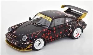 Porsche 911 RWB AOKI 2021 flatblack red golden