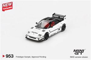 Mazda AZ-1 Liberty Walk LB40 White 2024 Tokyo Auto Salon 