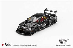 Nissan LB-ER34 Super Silhouette SKYLINE Black - Blister Paket