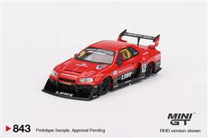 Nissan LB-ER34 Super Silhouette SKYLINE Red/Black 