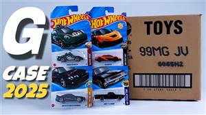 hot wheels regular 2025 g case