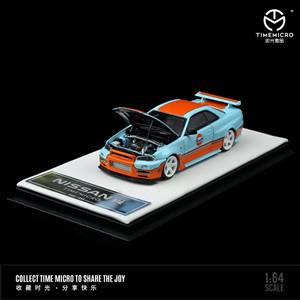 time micro 1 64 nissan gtr r34
