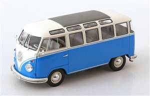 VW T1 Samba bus 1962 blue white